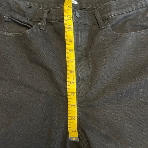 Womans Old Navy Jeans Black / 16 Petite - Picture 3 of 6